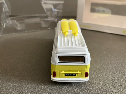 Voiture Miniature Volkswagen Combi T2B Camping Car Van Norev 1/43