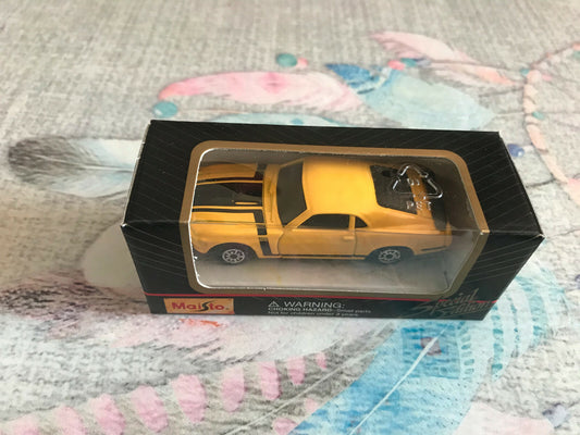 Voiture miniature Ford Boss Mustang 70 Maisto Special Edition au 1/64 1/80 1/100