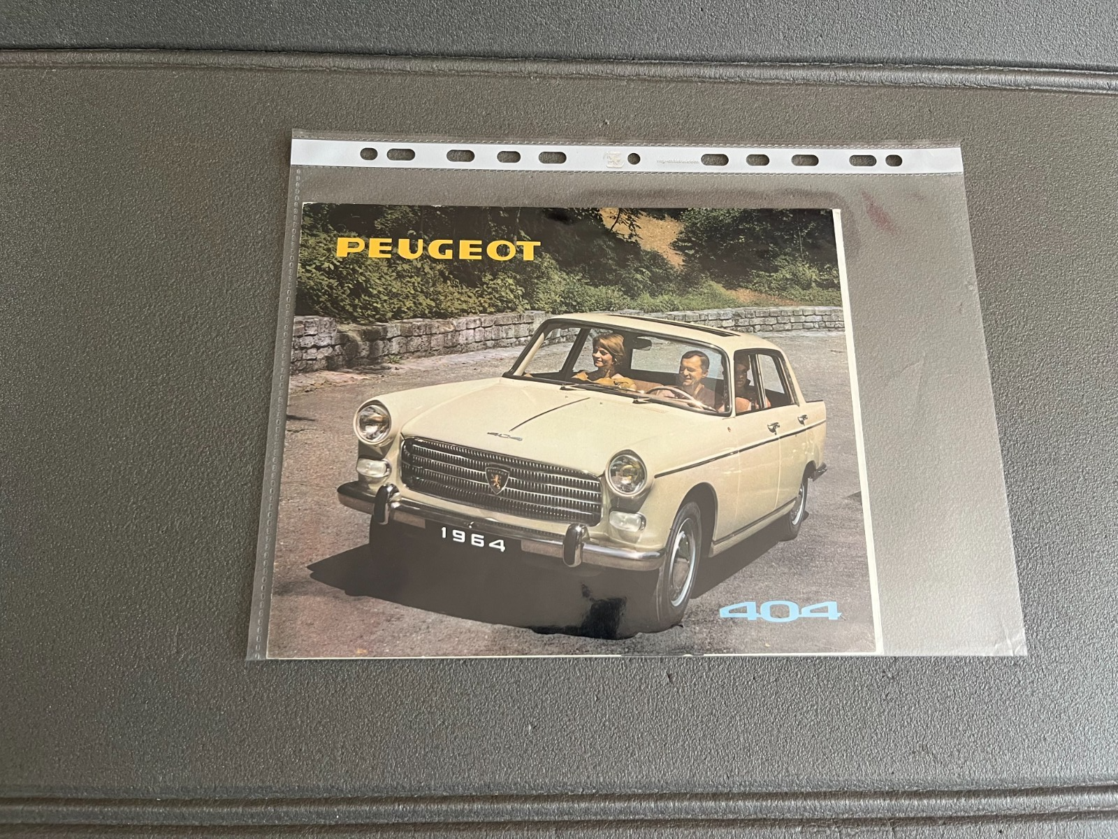 Ancien Dépliant Brochure Documentation Automobile Peugeot 404