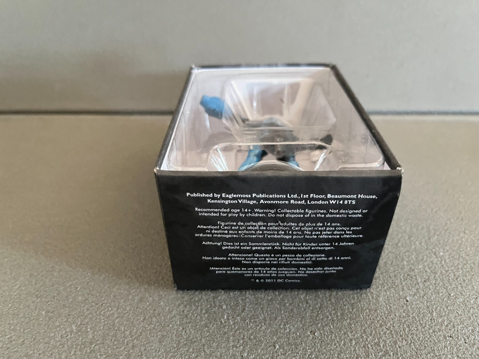 Figurine de Collection DC Comics Black Manta Eaglemoss 1/21 Plomb