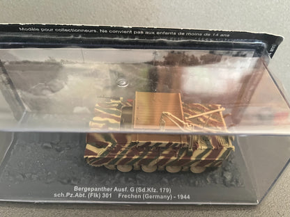 Miniature Militaire Char Tank Blindé Bergepanther Ausf. G Sd.Kfz 179 Altaya 1/72