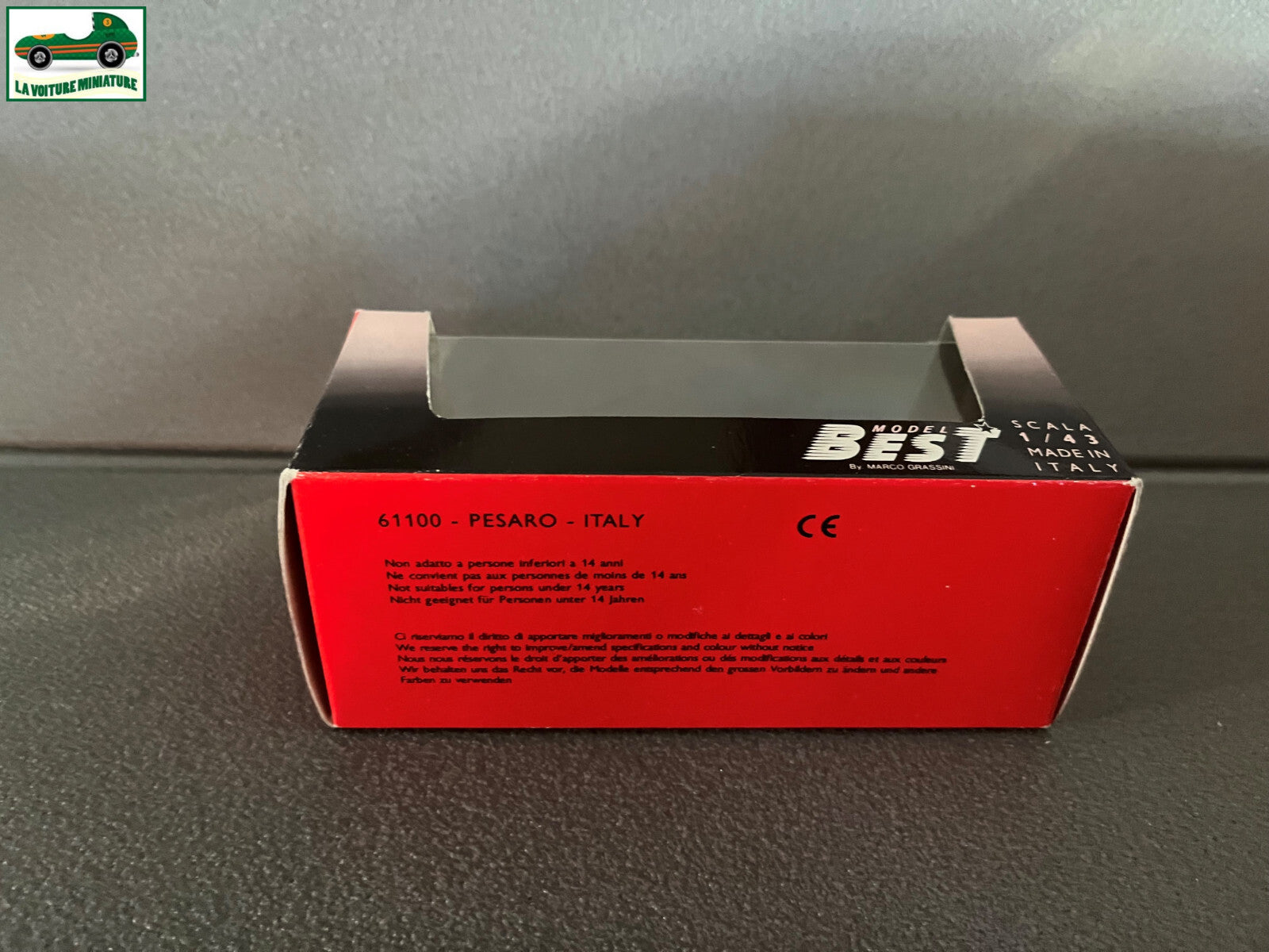 Voiture Miniature Ferrari 250 LM 1964 Le Mans 65 Best au 1/43
