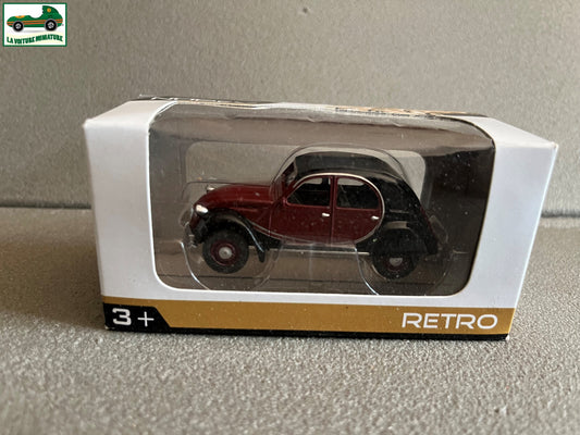 Voiture miniature Citroen 2CV Charleston 3 inches 1/64