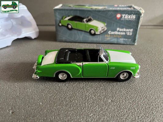 Voiture Miniature Packard Caribean 1953 Havana Taxi du Monde Welly au 1/38