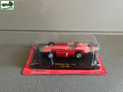 Voiture miniature Collection Formule 1 F1 Ferrari D50 1956 Peter Collins 1/43