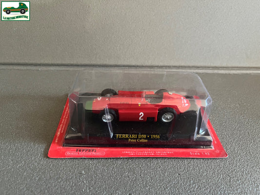Voiture miniature Collection Formule 1 F1 Ferrari D50 1956 Peter Collins 1/43