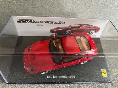 Voiture Miniature Ferrari 550 Maranello 1996 au 1/43