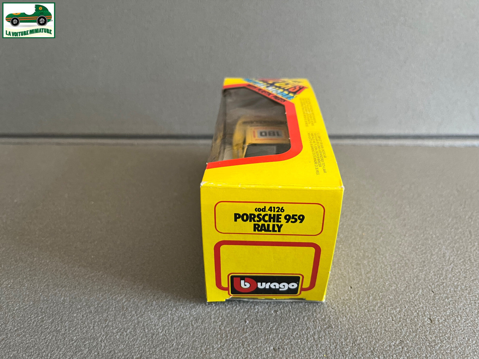 Voiture miniature Porsche 959 Rally cod. 4126 Burago au 1/43