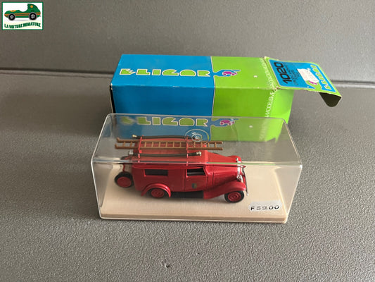 Voiture miniature Citroen 500 KG Pompiers 1934 Eligor France au 1/43