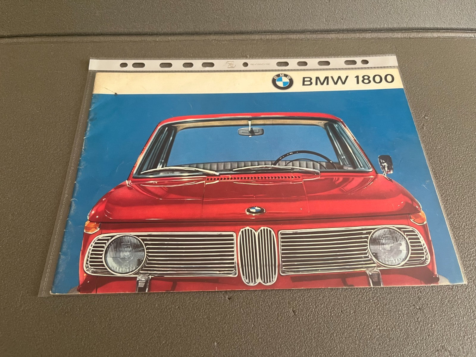 Ancien Dépliant Brochure Documentation Automobile BMW 1800