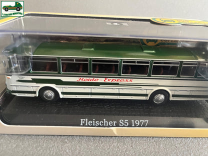 Voiture miniature Fleischer S5 1977 Autobus Bus Collection Atlas 1/72