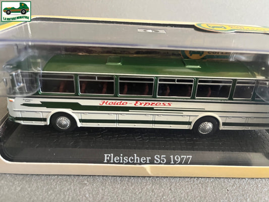 Voiture miniature Fleischer S5 1977 Autobus Bus Collection Atlas 1/72
