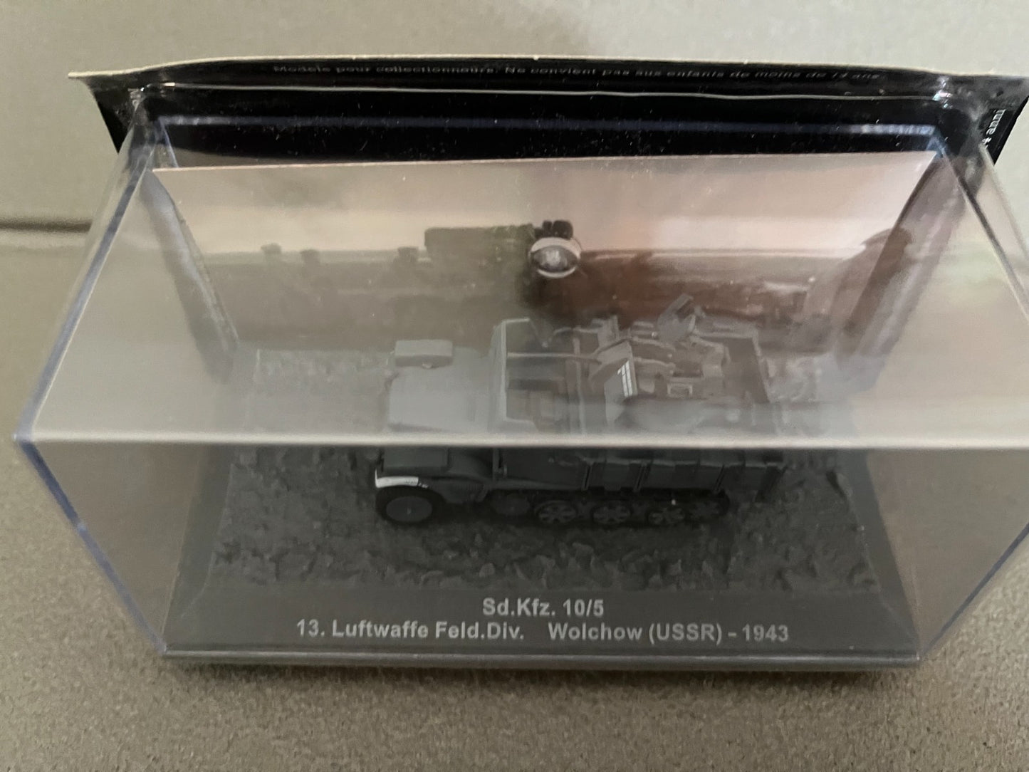 Miniature Militaire Char Tank Blindé Sd.Kfz. 10/5 13. Luftwaffe Altaya 1/72