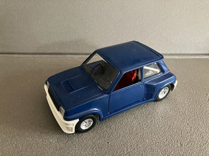 Ancienne Voiture Miniature Renault 5 Turbo Burago Italy  au 1/24
