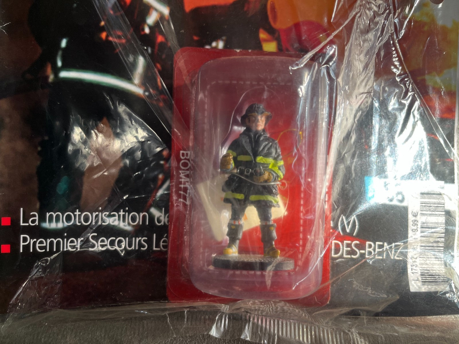 Soldat du feu Plomb Zamac Pompiers Delprado BOM077 163 Plombs Collection