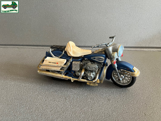 Ancienne Moto Miniature Polistil MS 101 Harley Davidson au 1/15