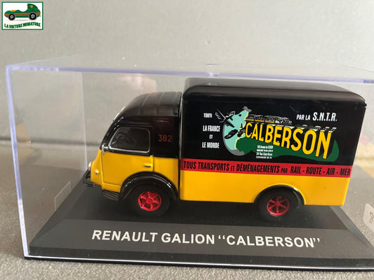 Voiture Miniature Camion Publicitaire Renault Galion Calberson au 1/43