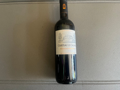Ancienne Bouteille Vin Bordeaux Chateau le Calvaire 2017 Collection Personnelle