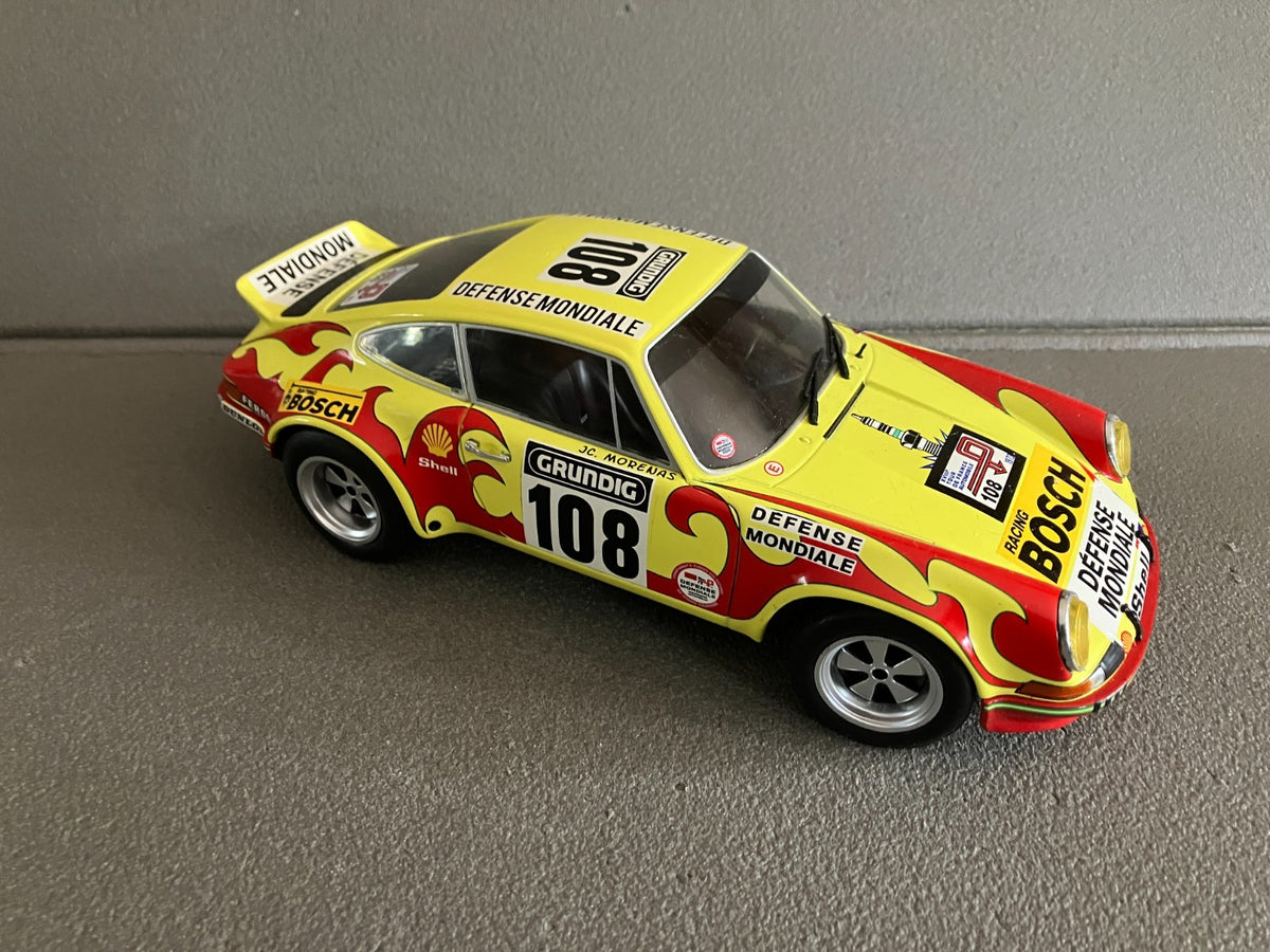 Voiture Miniature Porsche 911 RSR Tour Auto 1973 Ballot Lena Solido 1/18