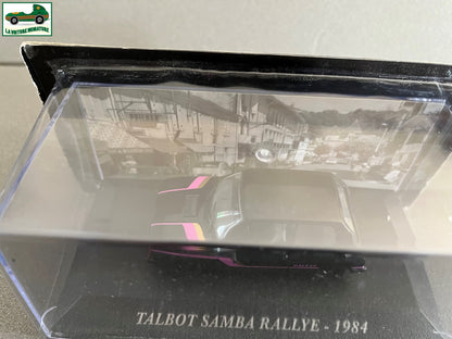 Voiture Miniature Talbot Samba Rallye 1984 au 1/43