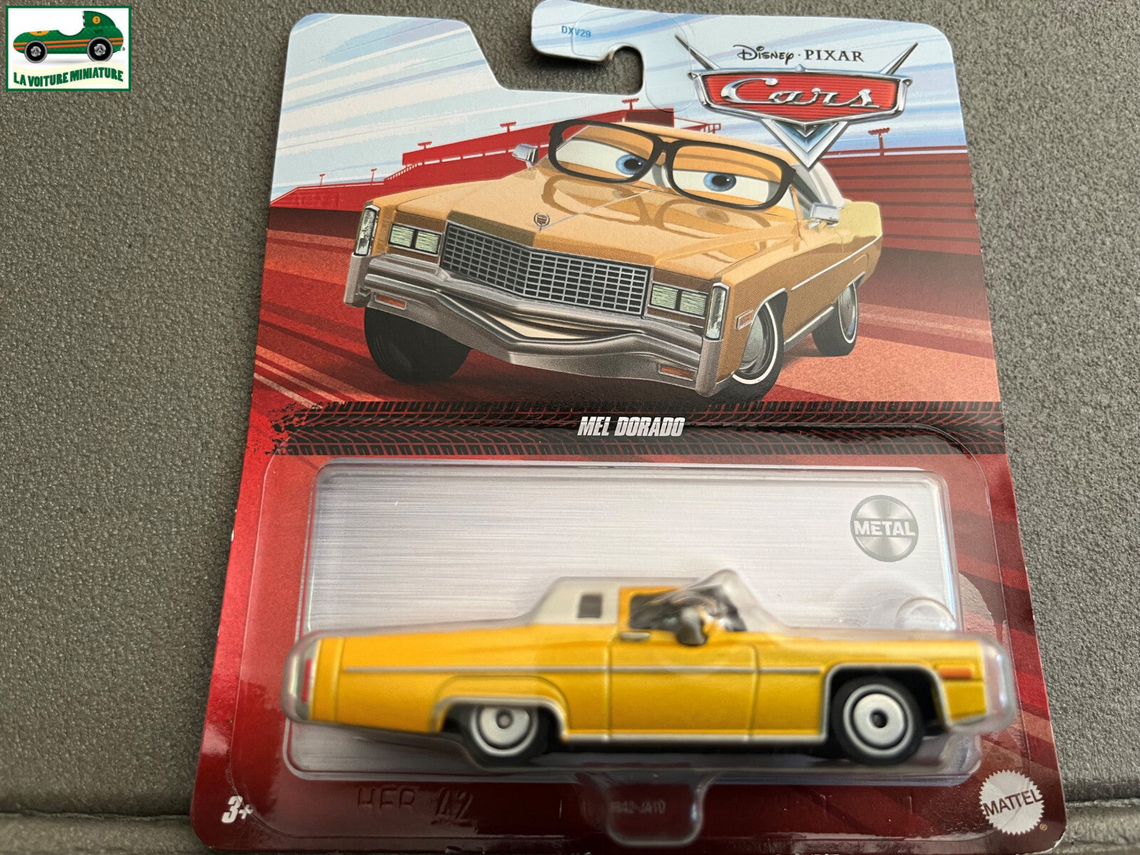 Voiture Miniature Cars Disney Pixar Mel Dorado Mattel