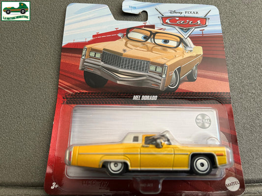 Voiture Miniature Cars Disney Pixar Mel Dorado Mattel