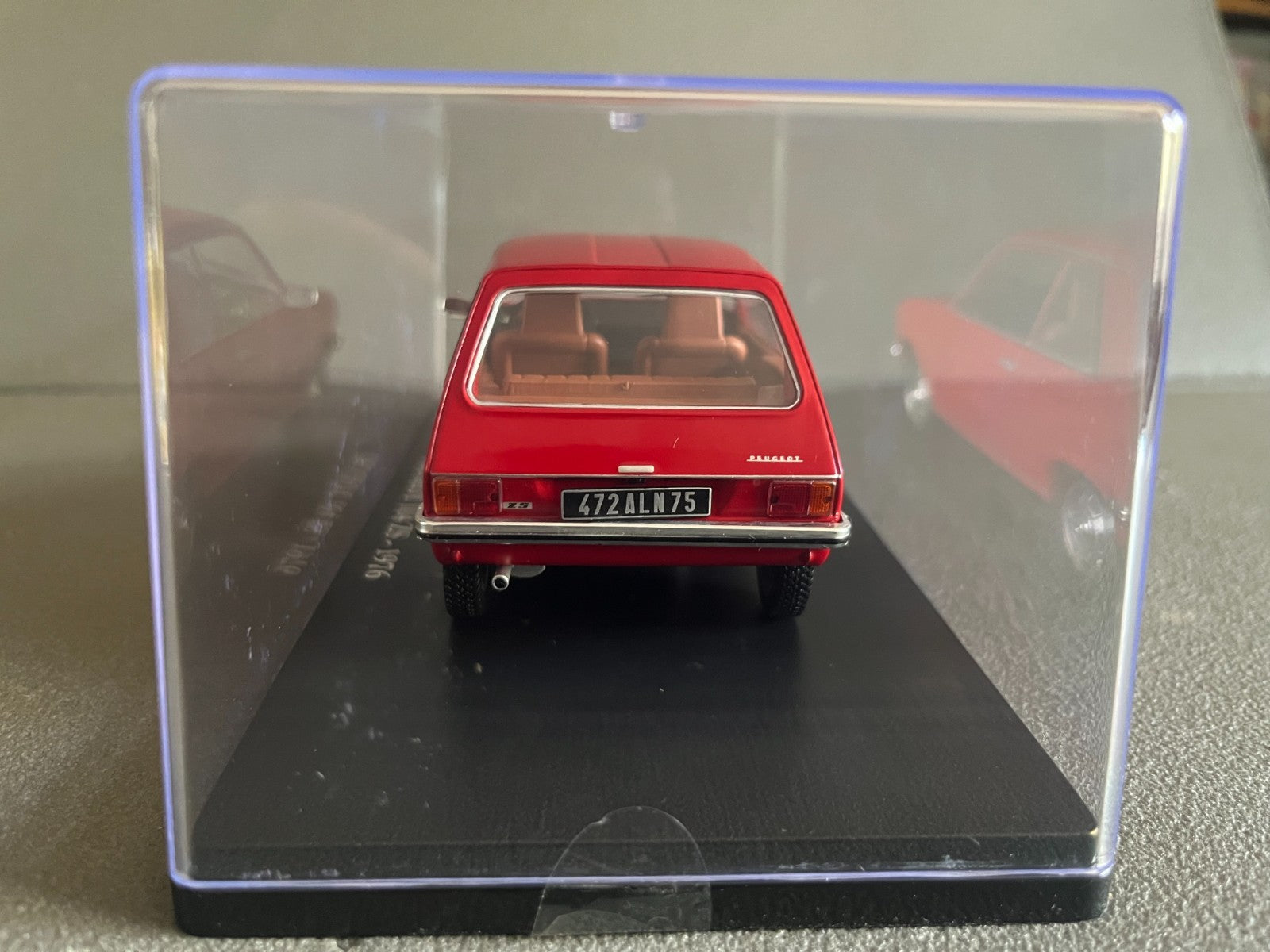 Voiture miniature Peugeot 104 ZS 1976 au 1/24