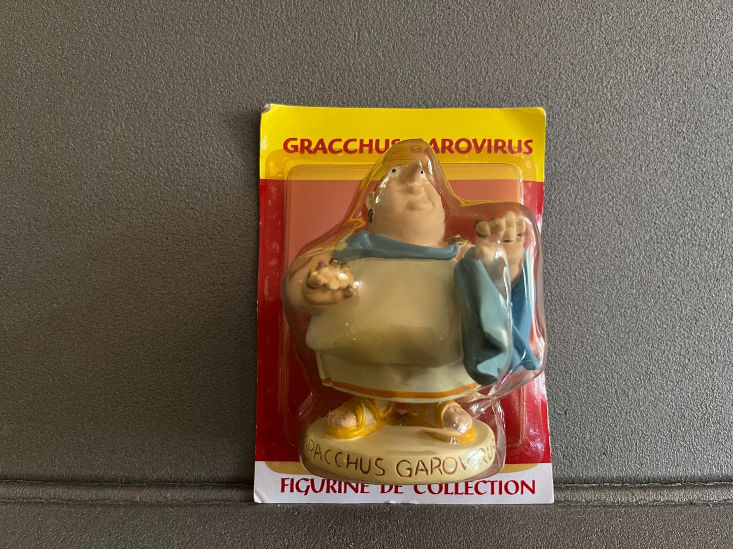 Figurine de Collection Astérix Obélix Gracchus Garovirus Plastoy Atlas