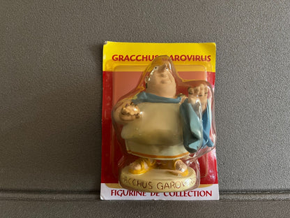 Figurine de Collection Astérix Obélix Gracchus Garovirus Plastoy Atlas