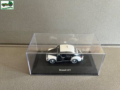 Voiture miniature Renault 4CV Police Paris au 1/43