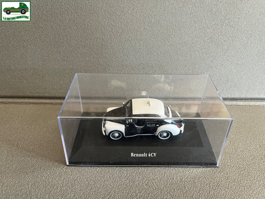 Voiture miniature Renault 4CV Police Paris au 1/43