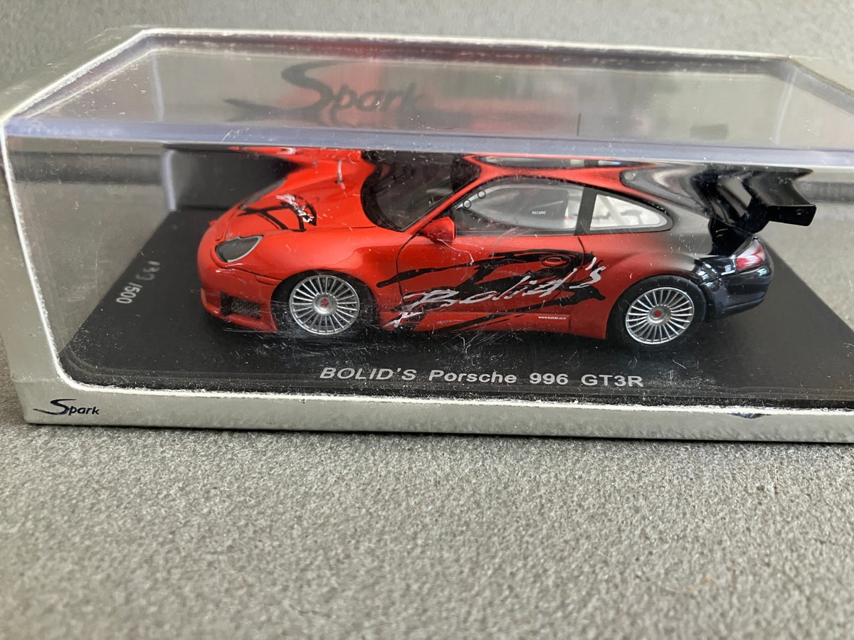 Voiture Miniature 911 Bolid's Porsche 996 GT3R Spark  au 1/43
