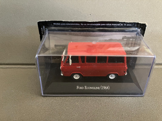 Voiture Miniature American Cars Ford Econoline 1964 Altaya 1/43