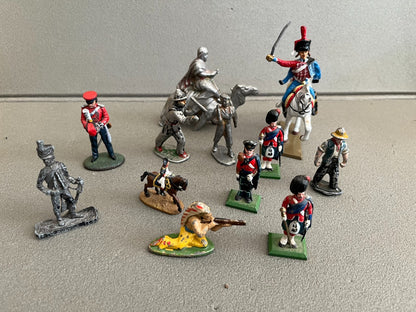 Figurine de Collection Lot Soldats Plombs Aluminium