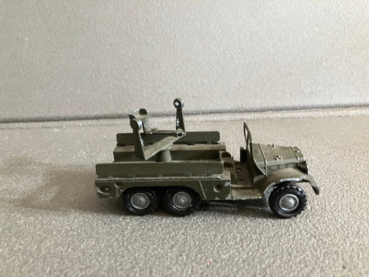 Ancienne Miniature Militaire Camion Blindé Dodge 6x6 France Jouets Epave