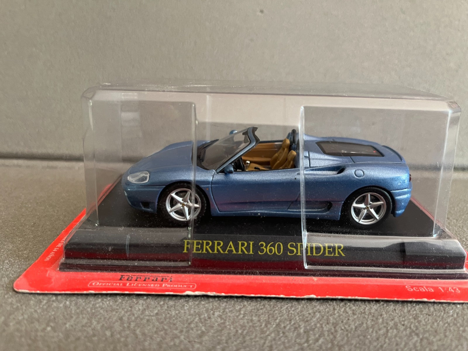 Voiture miniature Collection Ferrari 360 Spider Ixo Fabbri au 1/43