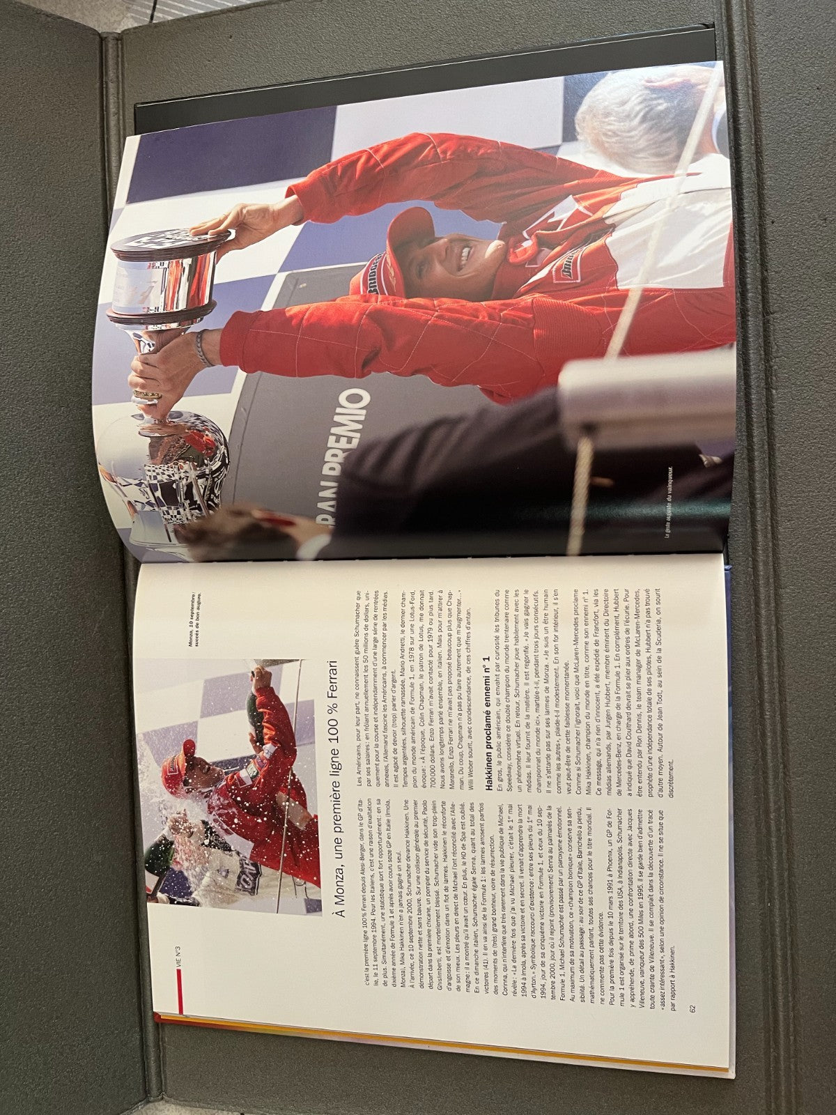 Livre Voiture Automobile Formule 1 F1 Les 7 Vies de Michael Schumacher Solar