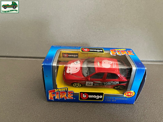 Voiture miniature Alfa Romeo 156 GT Burago au 1/43