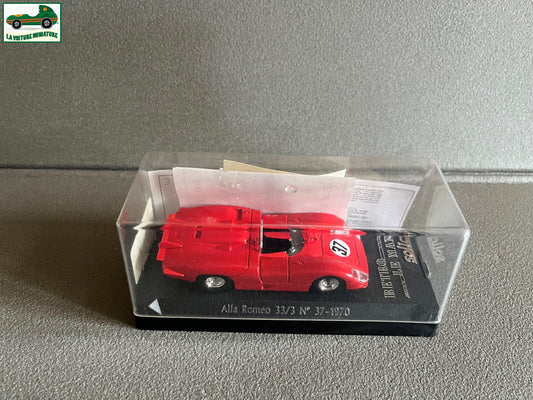 Voiture Miniature Alfa Romeo 33/3 N°37 1970 Solido au 1/43