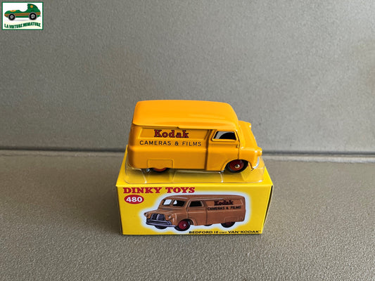 Voiture miniature Fourgon Bedford 10 Van Kodak Dinky Toys Deagostini