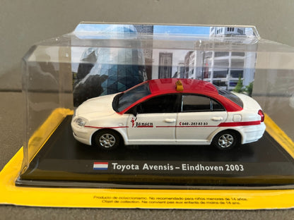 Voiture Miniature Toyota Avensis Eindhoven 2003 Taxi du Monde au 1/43