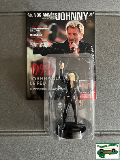 Figurine de Collection Johnny Hallyday Allume le Feu N°31