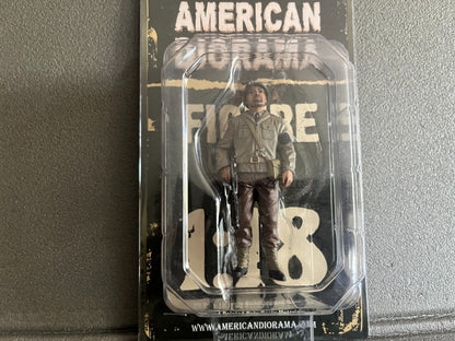 Figurine de Collection Militaire American Diorama Police 1/18