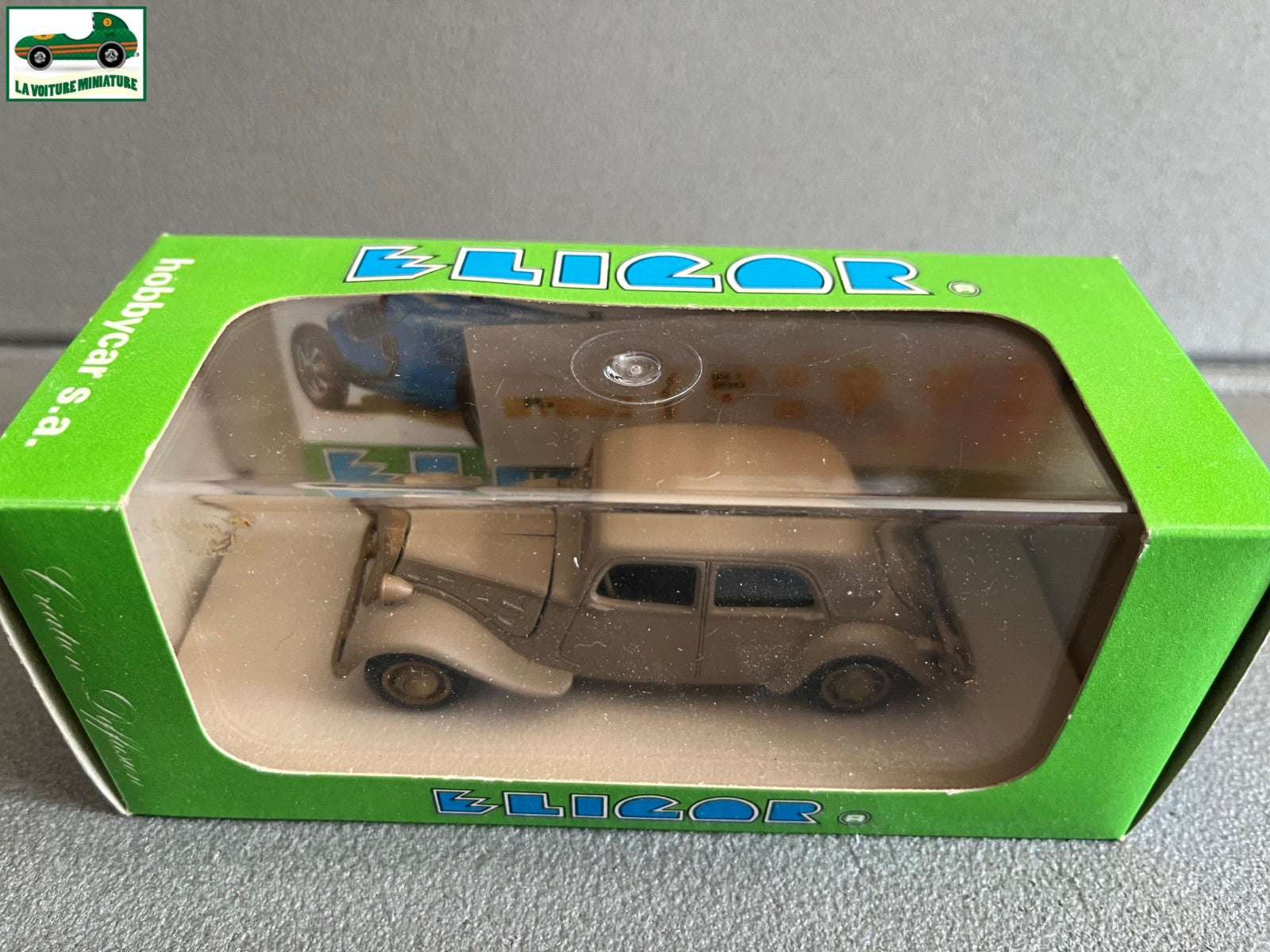 Voiture Miniature Citroen Traction Militaire FFI 1942 Eligor France au 1/43