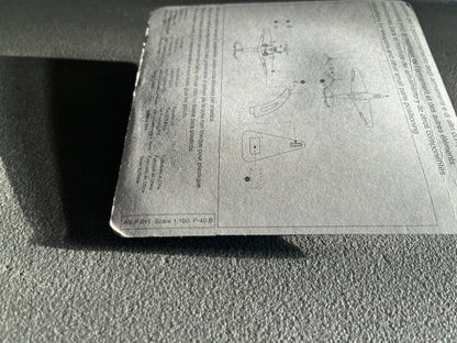 Avion miniature Militaire P-40B Fabbri Italeri 1/100