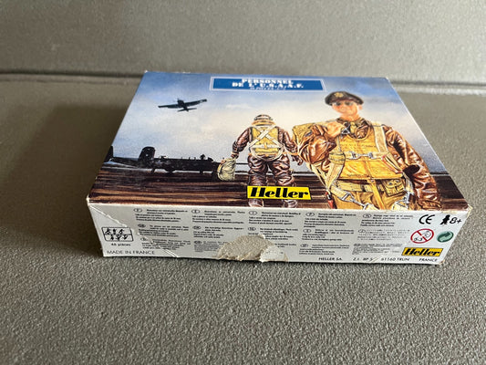 Maquette Militaire Figurine Soldat Personnel de L'U.S.A.A.F. Heller 1/72