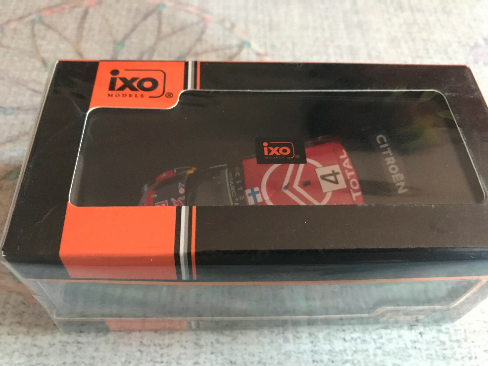 Voiture Miniature Citroen C3 WRC Lappi Rallye Suede 2019 Ixo 1/43