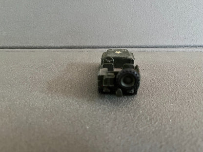 Ancienne Miniature Militaire Voiture Jeep Dinky Toys Meccano France Epave