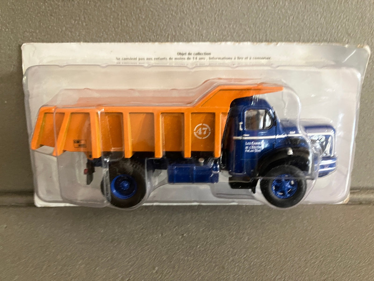 Voiture miniature Camion Berliet Benne Chantier GLM 10 Marrel Hachette 1/43