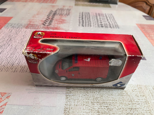 Voiture Miniature Pompiers Camion Renault Trafic 2179 Solido TonerGam 1/50
